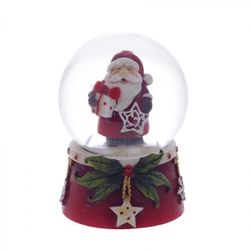 GAEM Фигурка декор в стекл шаре "Дед Мороз", D4,5 см, L4,5 W4,5 H6,5 см, 2в.