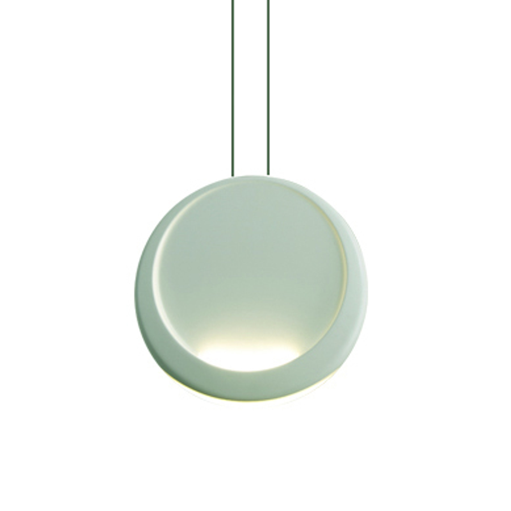 Pendant design lamp Cosmos Luna by Vibia (Green)
