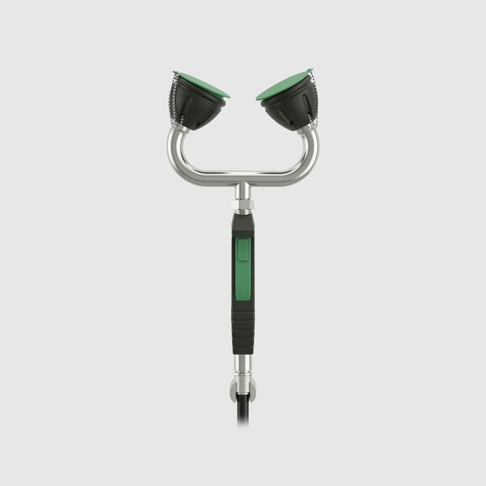 Аварийный фонтан настенный оцинк. сталь BOCCHISF SC432 зеленый