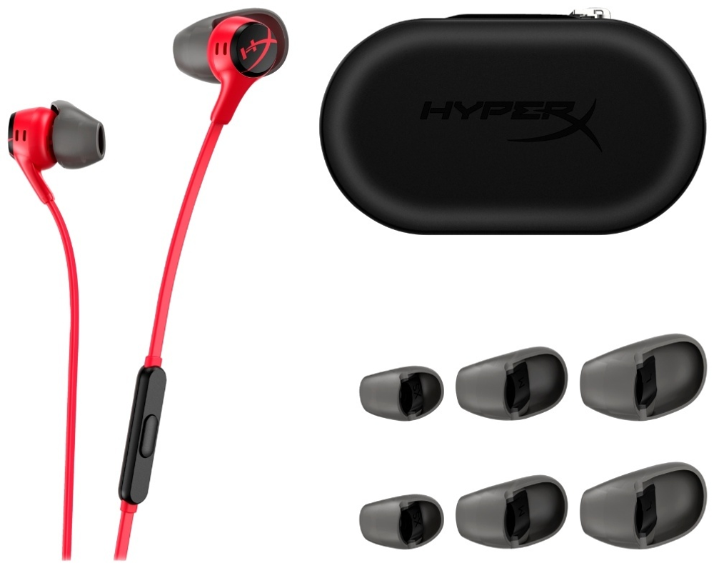 Наушники HyperX Cloud EarBuds 2 красный