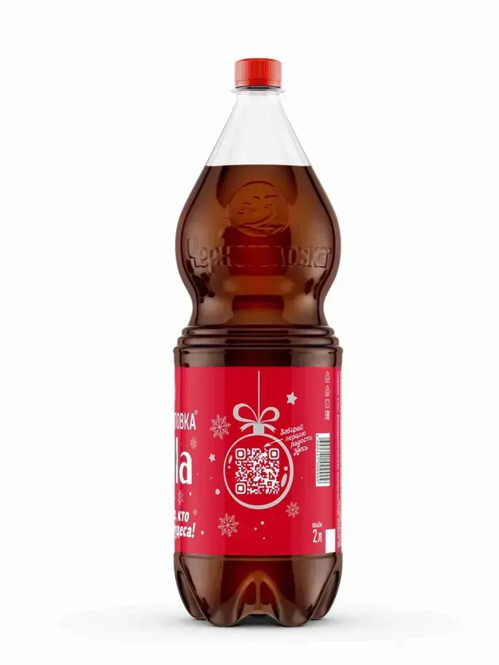 Лимонад Черноголовка Кола, 2 л