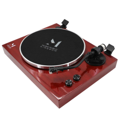 Виниловый проигрыватель Music Public Kingdom TT53AT Red Wood