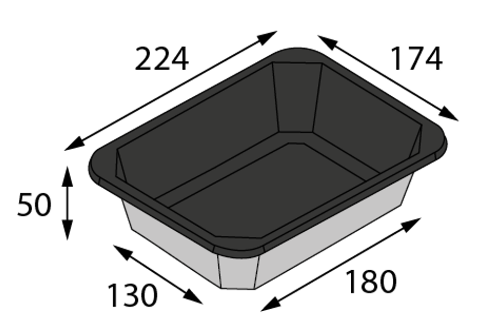 OSQ OCTOBOX 1000 BLACK WOOD