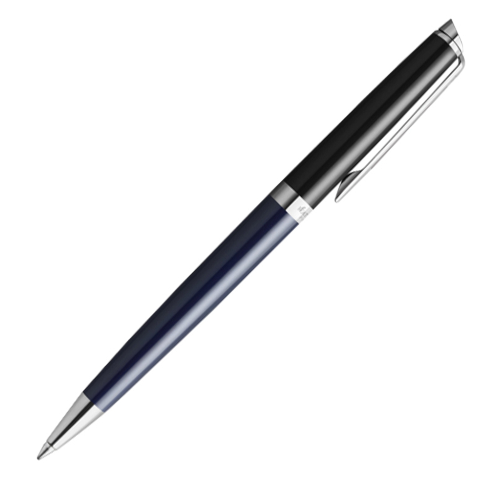 Ручка шариков. Waterman Hemisphere Colour Blocking (2202850) черн/синий M син. черн. подар.кор.