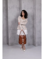 Сумка рюкзак большая через плечо трансформер