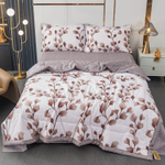 Комплект постельного белья Сатин с Одеялом 100% хлопок 160x80 на резинке OBR123