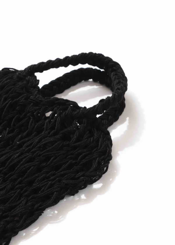 Сумка-авоська Черная - фото 3