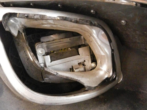 Битая Фара правая Mercedes E W212 (2013-2016) LED