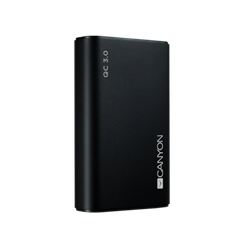 Powerbank Canyon 10000 mAh QuickCharge Black / CND-TPBQC10B