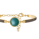 Браслет классический Possebon Pearl Green Agate C1363.17 G/G