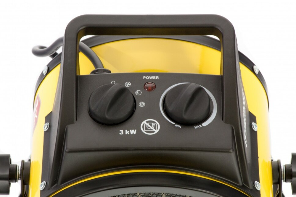 Тепловая пушка, керамический нагреватель (тепловентилятор) DHC 3-150, 220 В, 0,025/1,5/3 кВт, DENZEL 96431