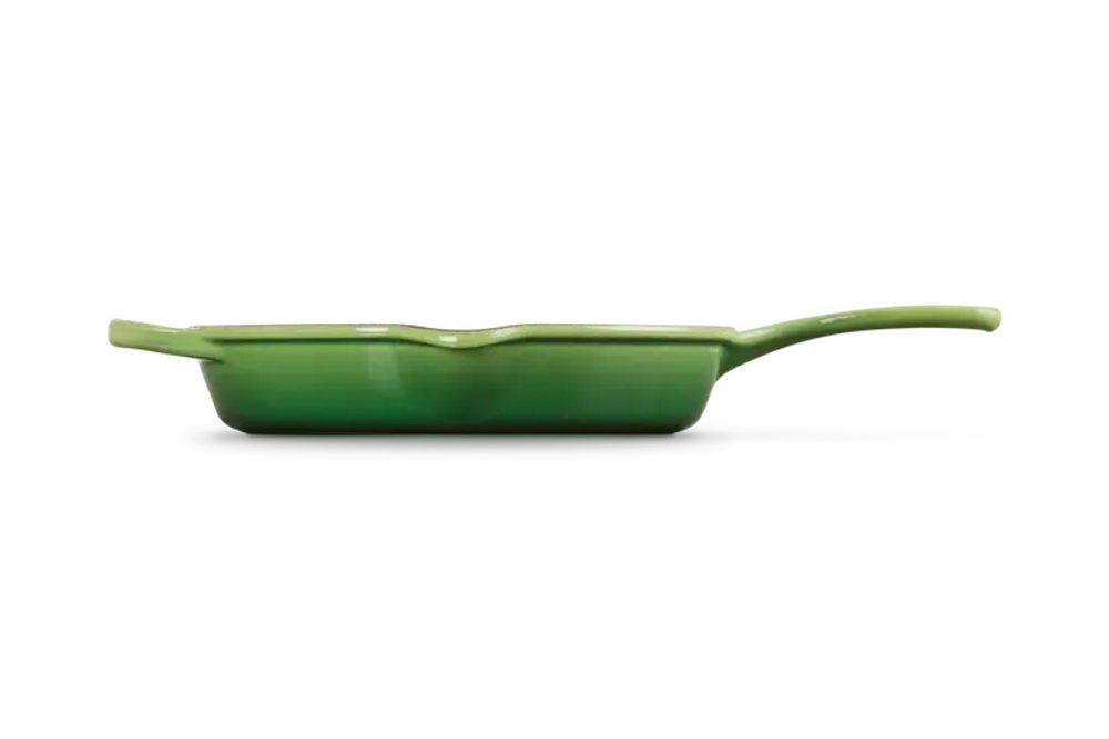 Le Creuset Сковорода чугунная 26см бамбук зеленая