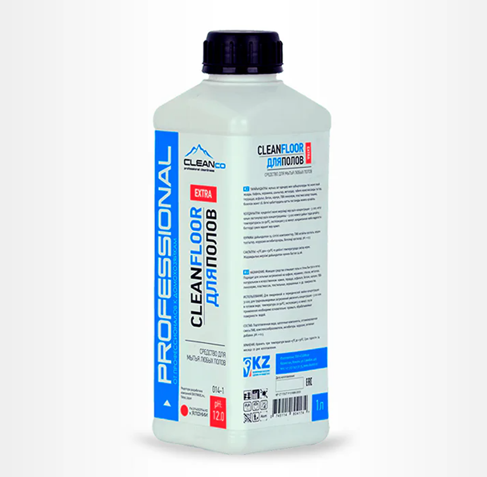 СРЕДСТВО ДЛЯ МЫТЬЯ ЗАГРЯЗНЕННЫХ ПОЛОВ CLEAN FLOOR EXTRA (1 кг)