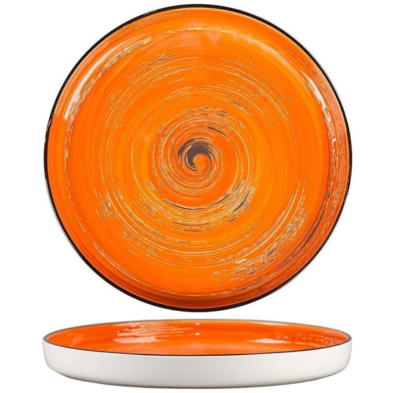 Тарелка с бортом d 28 см h3,1 см   Orange Circular P.L. Proff Cuisine [3]