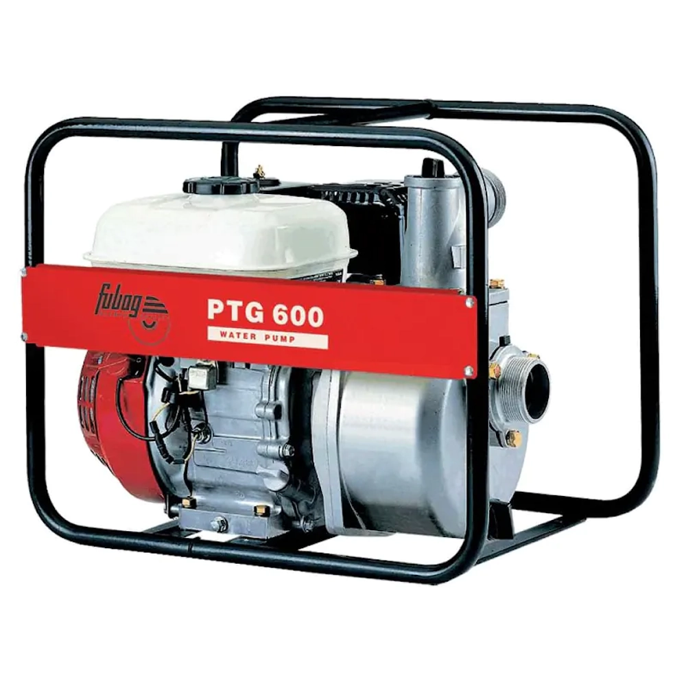 FUBAG PTG 600 ST мотопомпа бензиновая для грязной воды 2.8 л.с, 600 л/мин, диаметр 50 мм