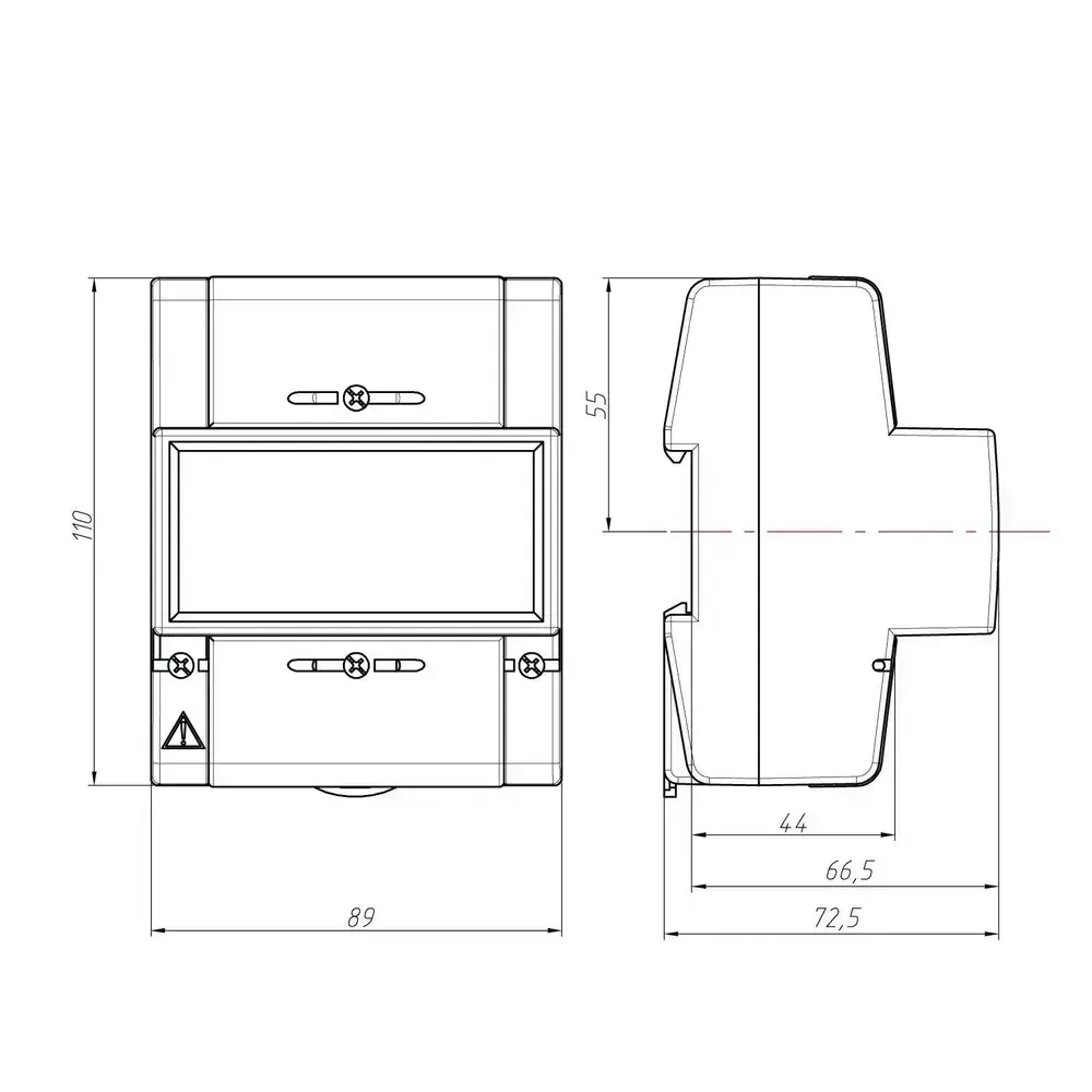 Счетчик CE101 R5 145 M6 5-60A однофазный однотарифный 2025г. Энергомера