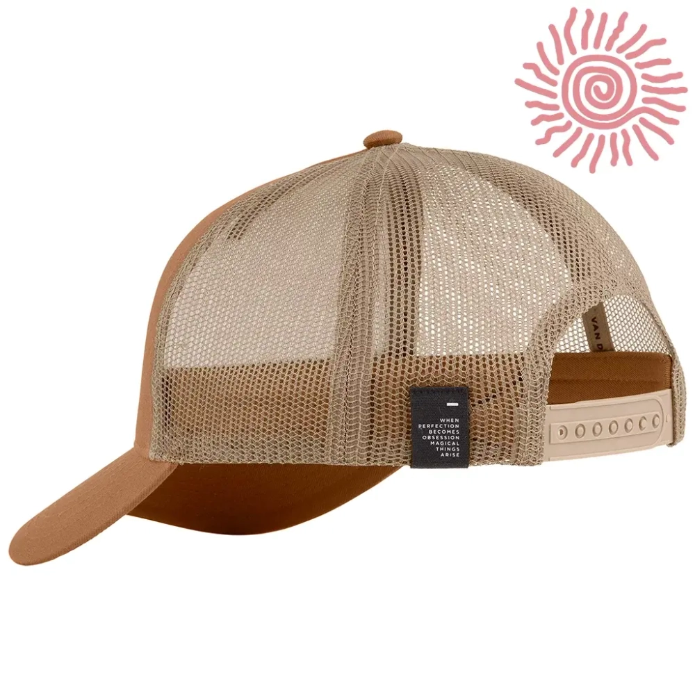 VAN DEER бейсболка VDRBS; Essential Cap OCHER; ONE SIZE