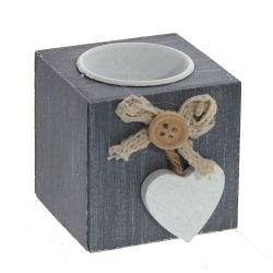 GAEM Подсвечник, L6 W6 H6 см, 3в.