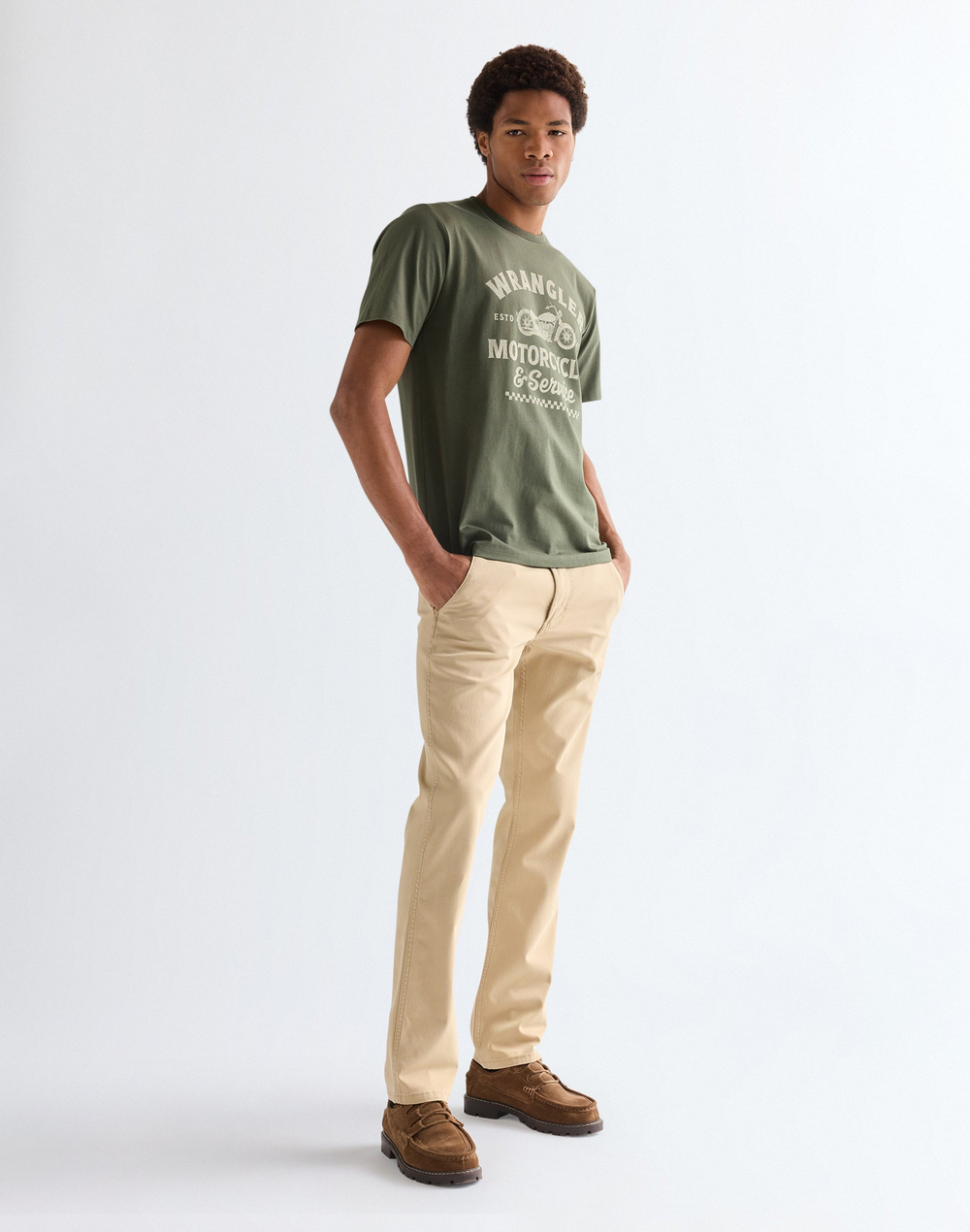Футболка мужская WRANGLER AMERICANA TEE DEEP DEPTHS