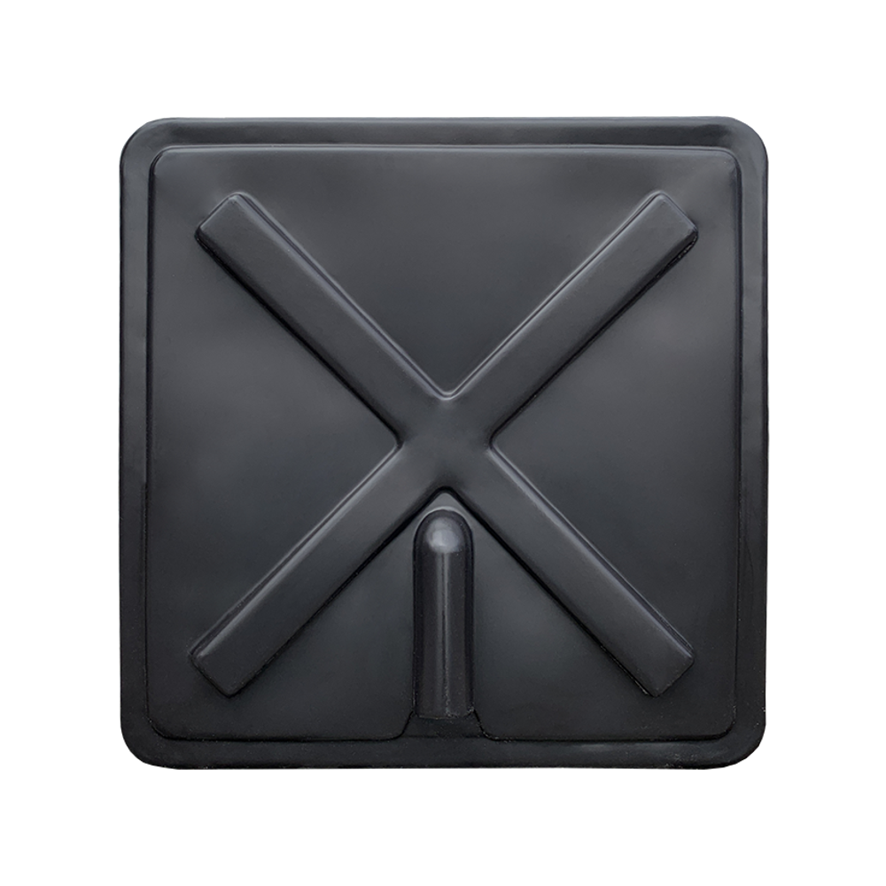 Ёмкость для душа  110л Политим 110 л. прямоугольный (1000x1000x250см;черный) - арт.560731