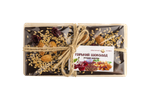 Горький Шоколад ручной работы с семенами льна, миндалём и вишней "Монастырский гостинец" 100г