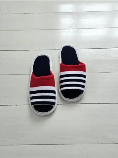 Тапочки в полоску открытые вар. 8