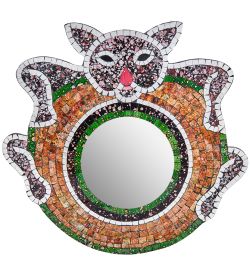 Decor and Gift 38-014-02 Панно «Кот» (мозаика, о.Бали)