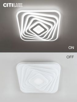 Citilux Триест Смарт CL737A45E RGB Умная люстра