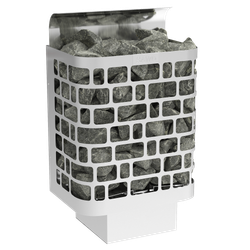 SAWO Электрическая печь Krios настенная, 8,0 кВт, нерж. сталь, артикул KRI-80NS-P, выносной пульт (пульт и блок мощности докупаются отдельно)