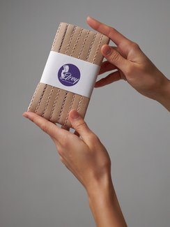 775 641/12 ОПТ Резинка отделочная Lauma Fabrics, 12 мм, бежевый 775