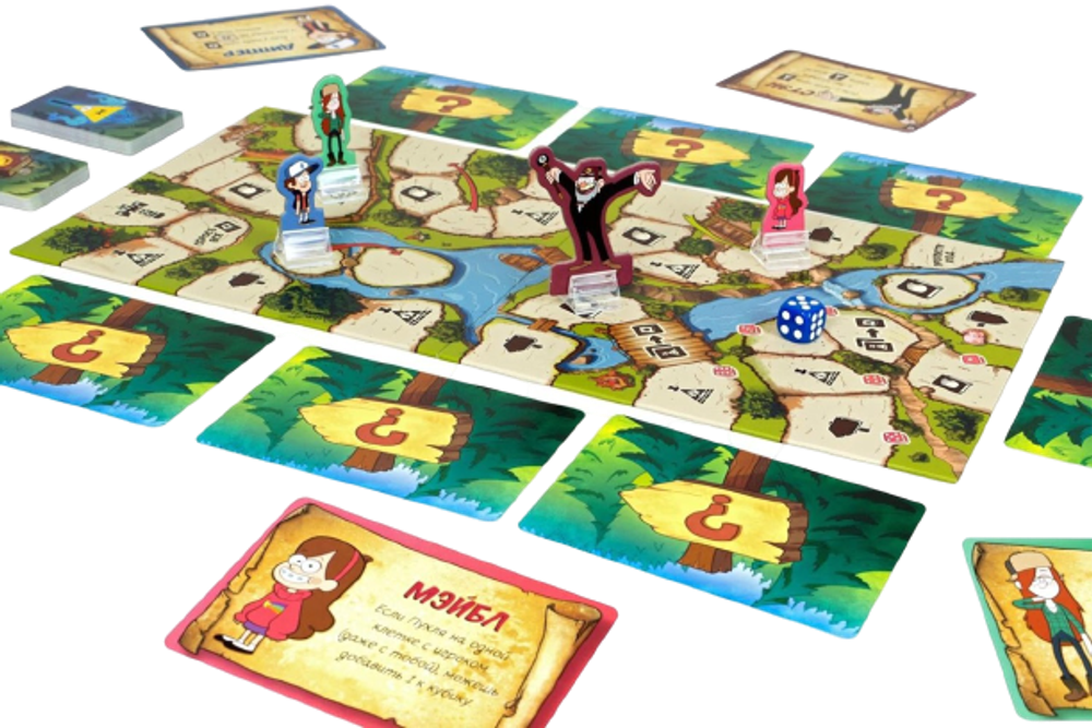 Настольная игра Гравити Фолз: Спасти Пухлю