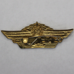 Знак. Значок. Офицерская (общевойсковая) классность. 2 класс. СССР (тяжелый) заколка. XF