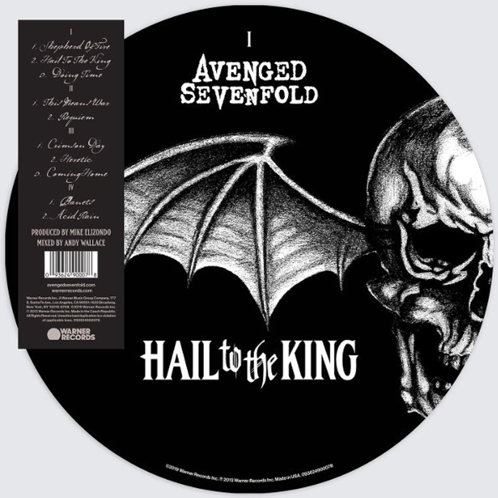 Avenged Sevenfold / Hail To The King (Limited Edition)(Picture Disc)(2LP)