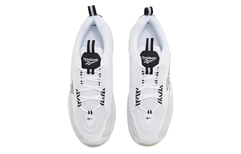 Reebok DMX Series 2200 comfortable, versatile, simple, shock-absorbing, wear-resistant, breathable, low-cut life casual shoes for men and women, the same style white