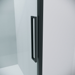 Душевой уголок Grossman Cosmo 110х90 120.K33.02.1190.21.00 профиль Черный матовый стекло прозрачное