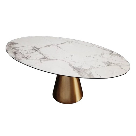 Стол овальный Йоду керамика