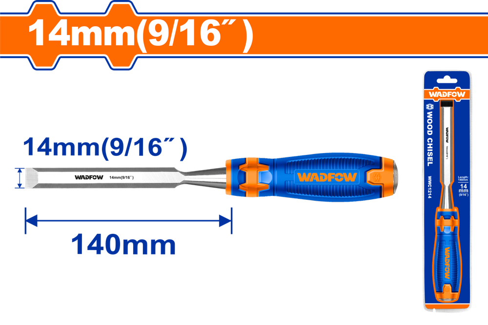 Стамеска WADFOW WWC1214 14х140 мм