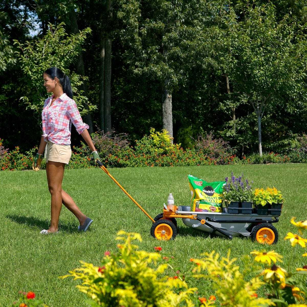 Дополнительные колеса для садовой тележки Aerocart WORX WA0228