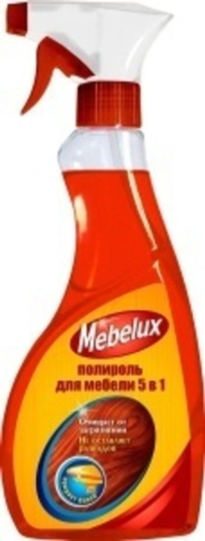 МЕБЕЛЮКС Полироль 5в1 для любых поверхностей 500 мл.