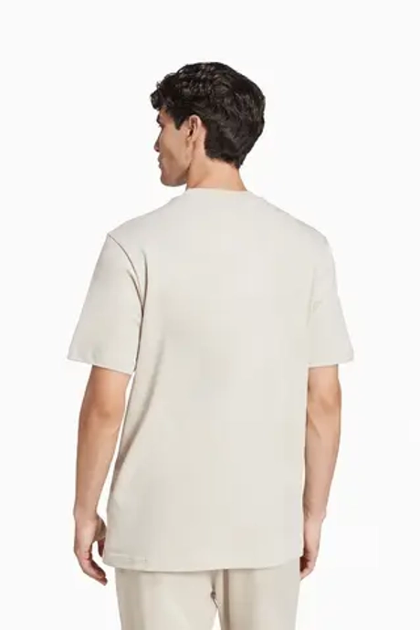 Футболка adidas Essentials Small Logo Single - бежевый