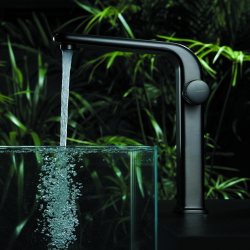 Смеситель для раковины Black&White Universe Gun Metal (U7640GM)