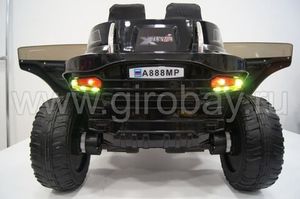 Детский электромобиль River Toys Hummer A888MP черный