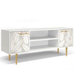 Тумба под ТВ Арт 155см Стайл Айс Голд