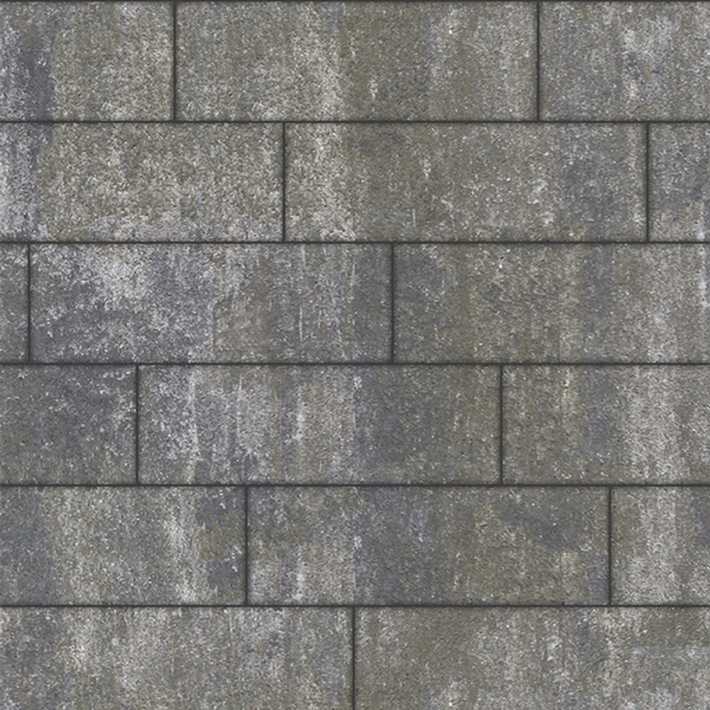 Тротуарная плитка ПРЯМОУГОЛЬНИК 750х250 мм - Искусственный камень Габбро