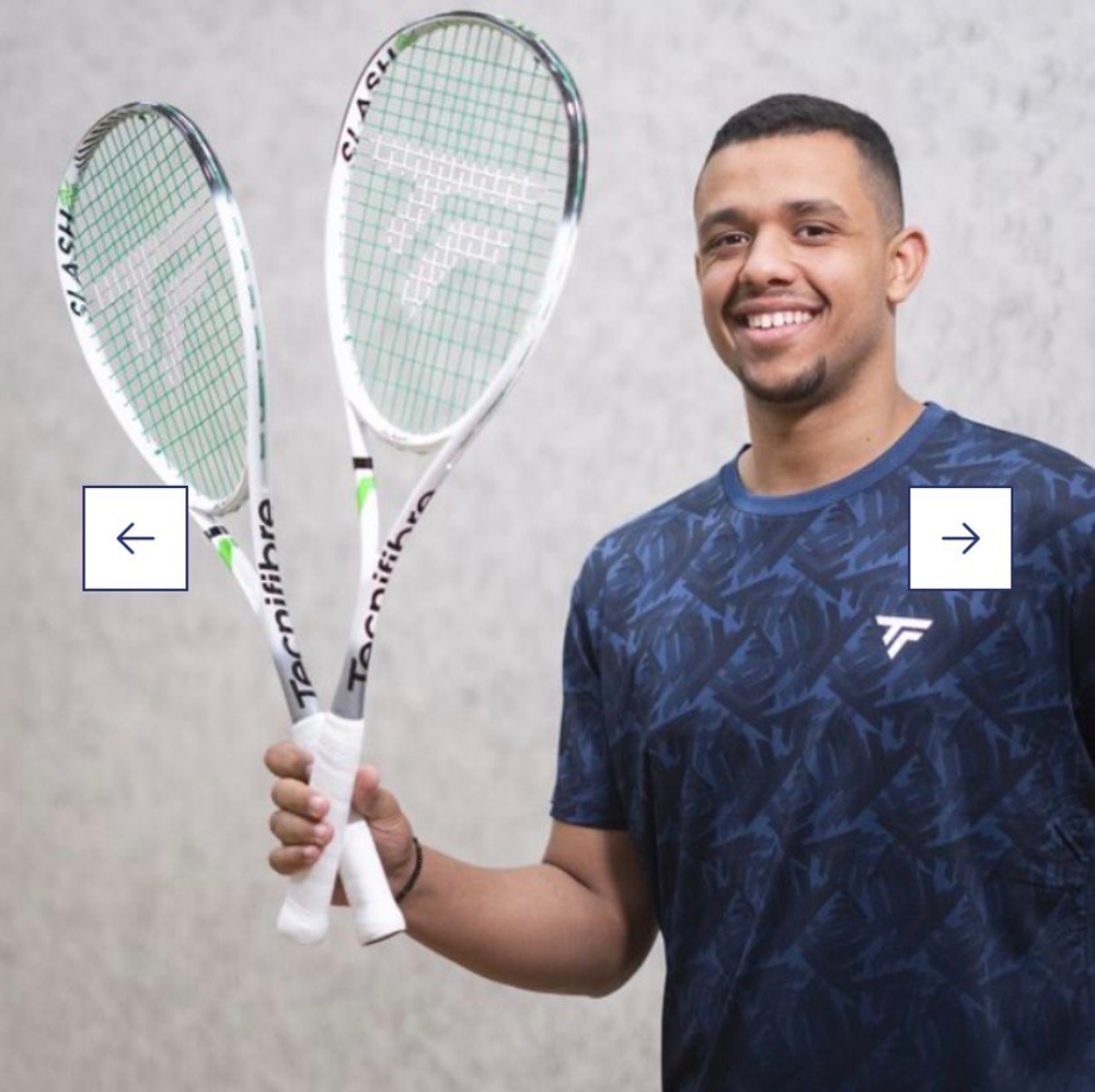 Tecnifibre, SLASH 120 CONTROL, Mostafa Asal, Squash Racket (2025)