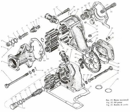 Насос масляный сб20-12-01-13