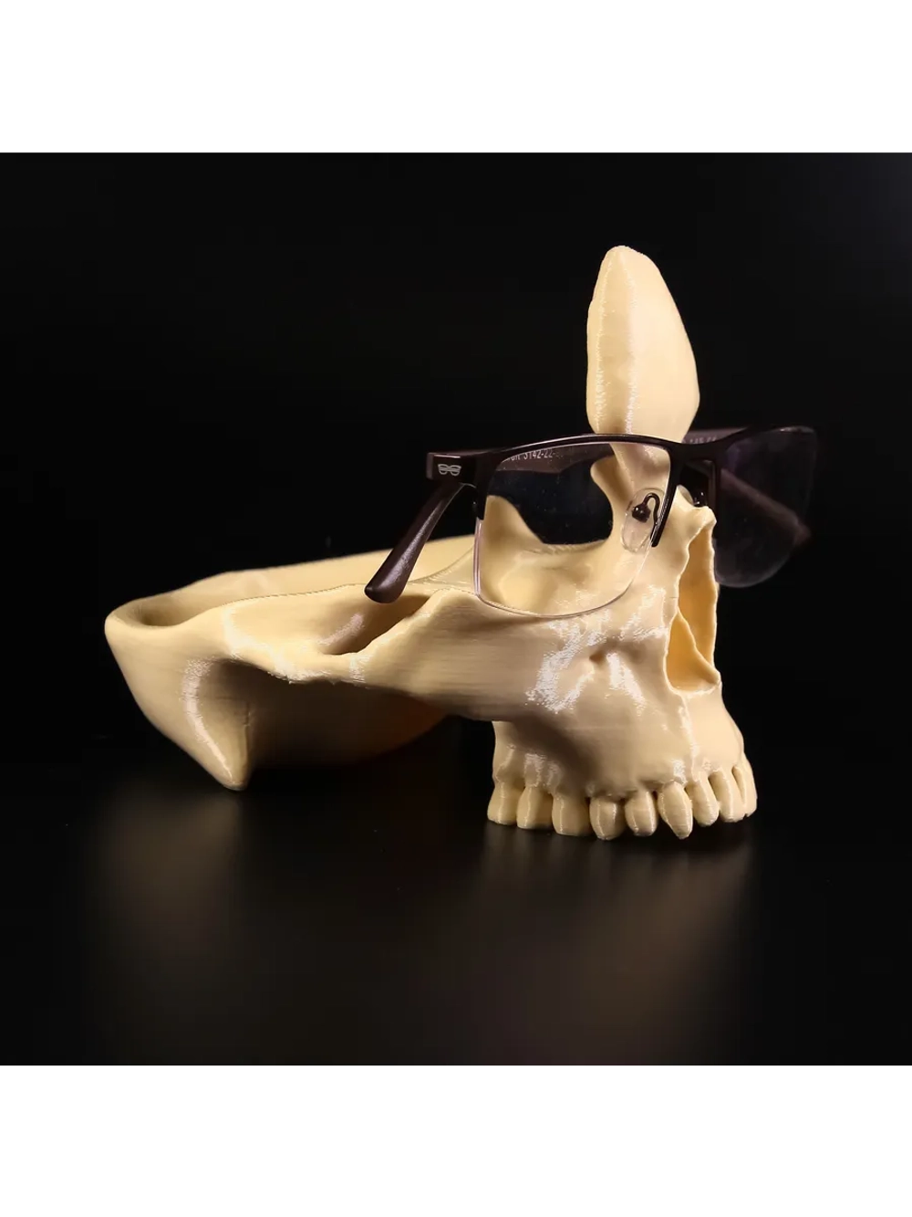 Подставка череп для очков и мелочей в прихожую, 3D печать