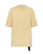 RICK OWENS DRKSHDW ФУТБОЛКА МУЖСКАЯ БЕЖЕВАЯ HOLLYWOOD JUMBO SS