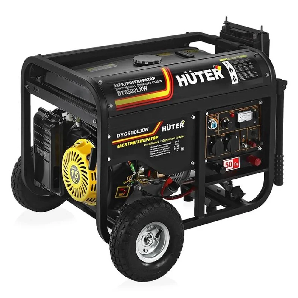 HUTER DY6500LXW бензиновый генератор 64/1/18