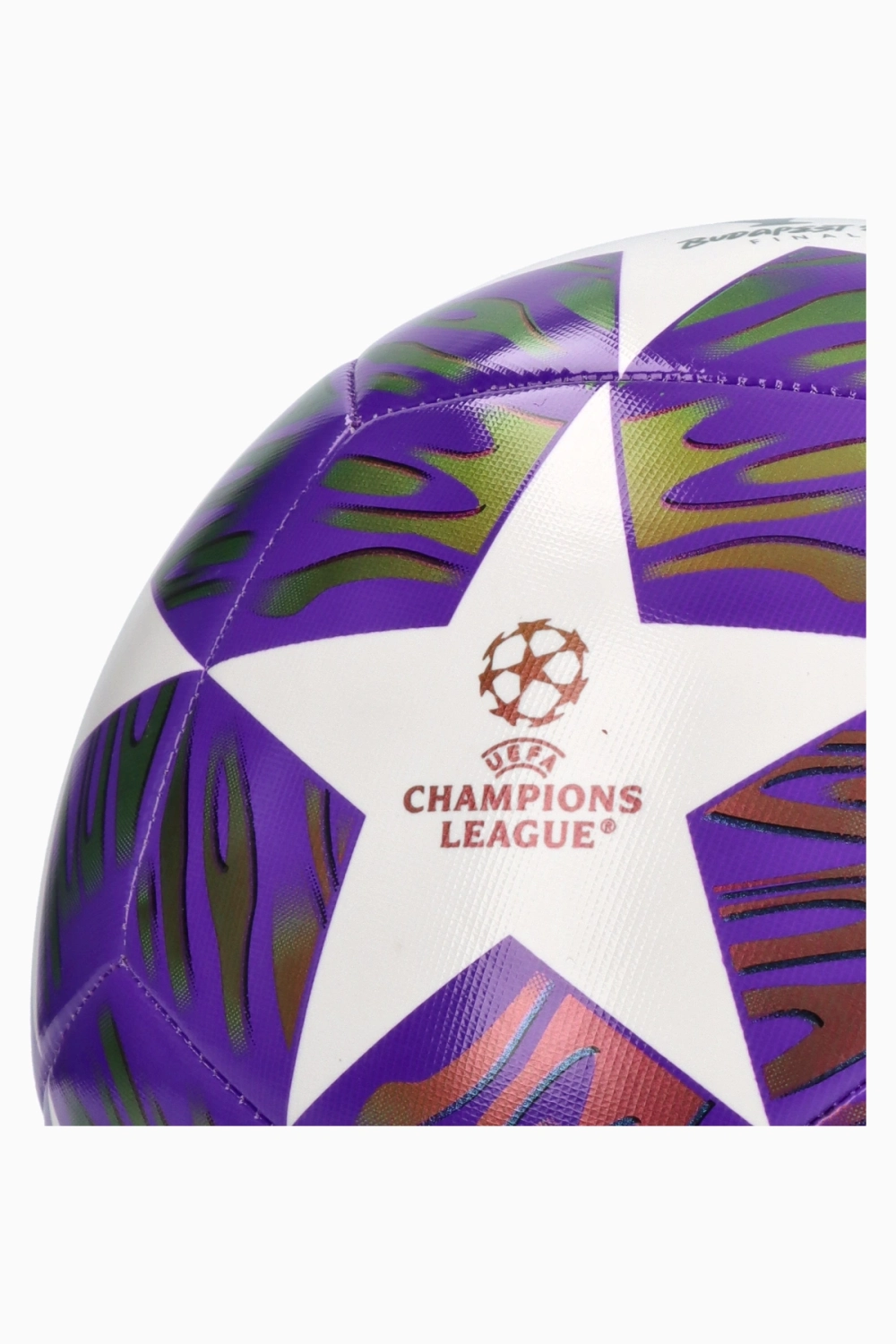 Футбольный мяч adidas UCL Training 25/26 Final размер 4 - фиолетовый